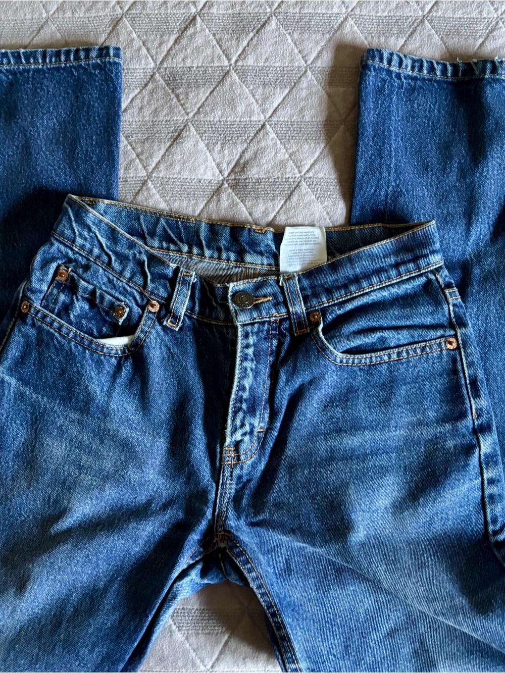 Vintage 90s Jordache High Rise Straight Leg Jeans - Size 3/4 (Fits 24" Waist)